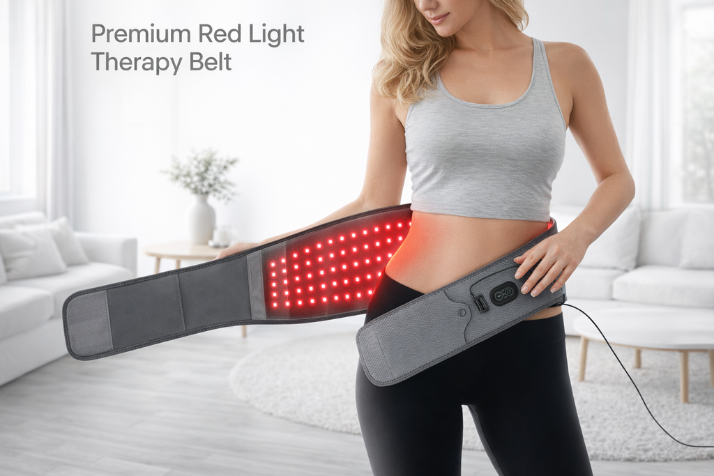 HeatWave Pro — Red Light & Hot Compress Therapy Belt