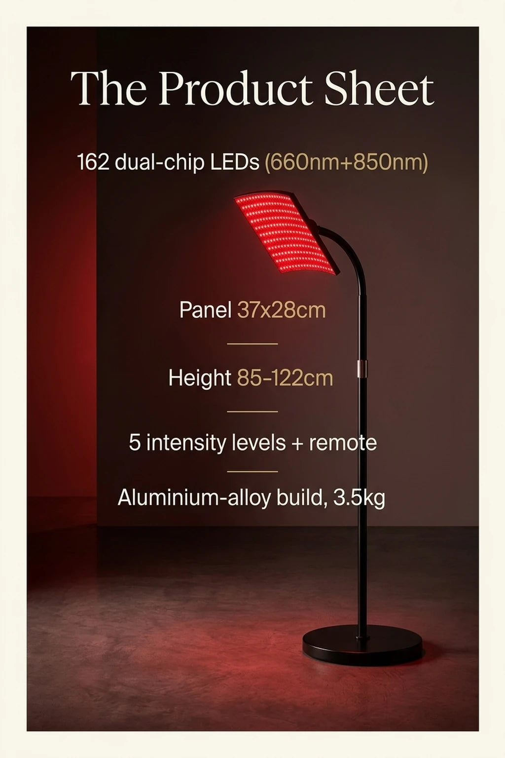 LumiStand Pro specs